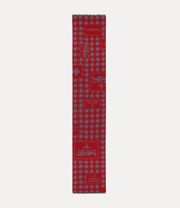 Dogtooth Badge Scarf