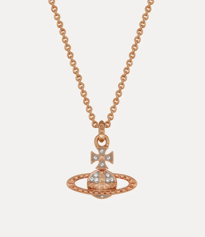 Mayfair Bas Relief Pendant Necklace