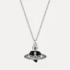 New Diamante Heart Pendant Necklace