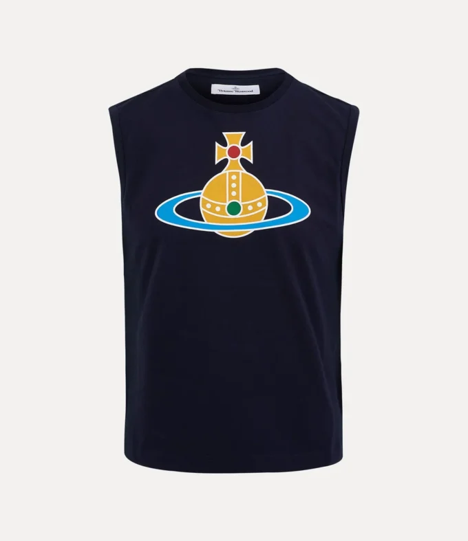 Oversized Orb Muscle Vest